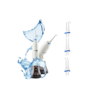 Aquapik 500, tragbare Munddusche,Wiederaufladbare Zahndusche für unterwegs(weiß) (1)