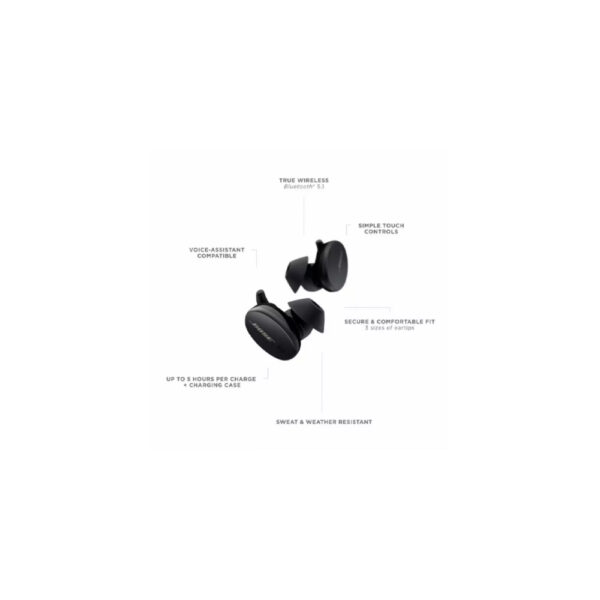 Bose Sport In-Ear True Wireless Earbuds – Triple Black (2)