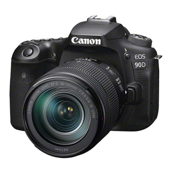 Canon EOS 90 D Kit mit EF-S 18-1353,5-5,6 IS Nan, 32,5 MP, 4K, Schwarz (1)