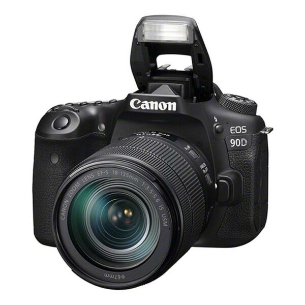 Canon EOS 90 D Kit mit EF-S 18-1353,5-5,6 IS Nan, 32,5 MP, 4K, Schwarz (2)