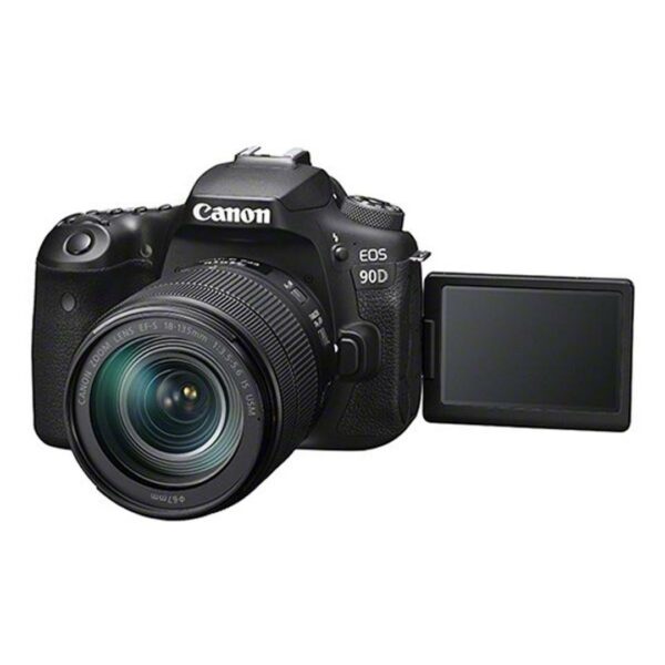 Canon EOS 90 D Kit mit EF-S 18-1353,5-5,6 IS Nan, 32,5 MP, 4K, Schwarz (3)