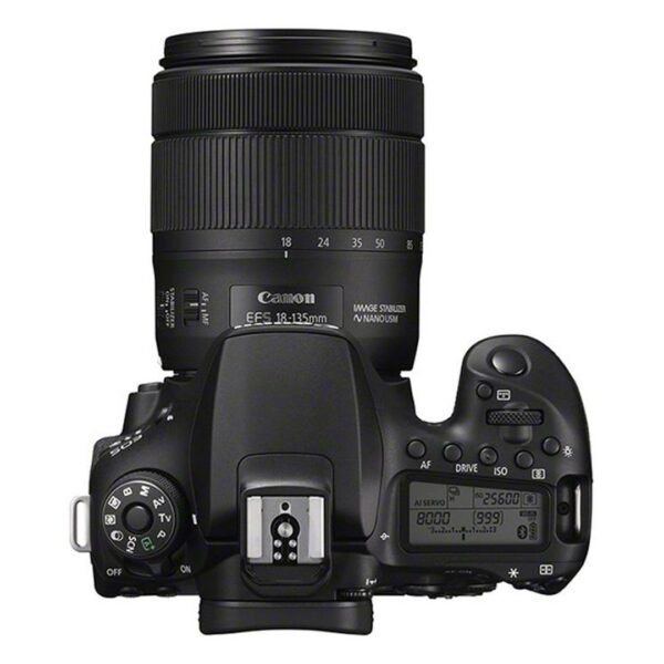 Canon EOS 90 D Kit mit EF-S 18-1353,5-5,6 IS Nan, 32,5 MP, 4K, Schwarz (5)