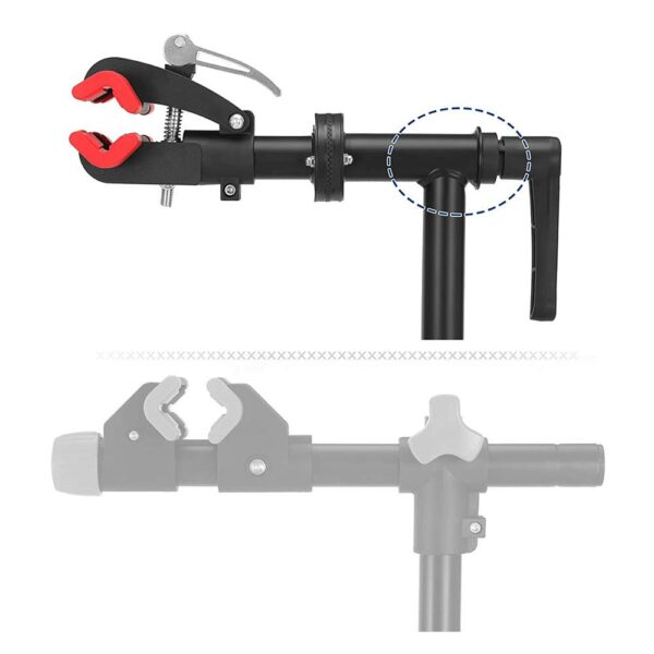 Fahrradmontageständer-Reparaturständer-für-Fahrräder-Montageständer-schwarz-rot-6