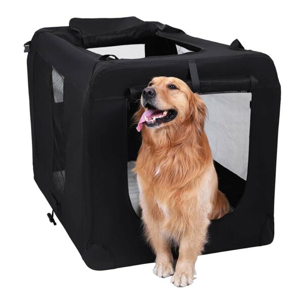 Hundebox-Hundetransportbox-schwarz-2