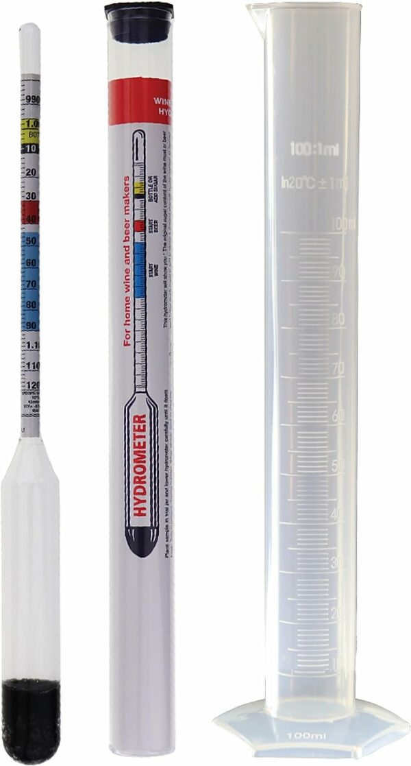 Hydrometer-Alkoholmessgerät-Bier-Wein-Homebrew-1