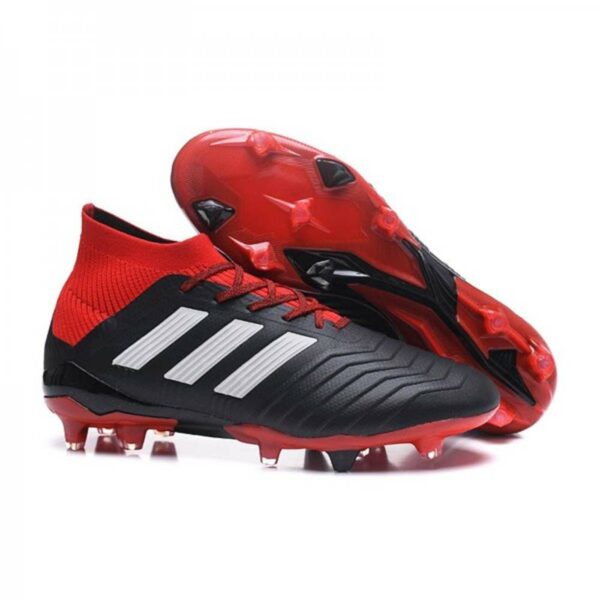 adidas-Predator-18-1-FG-fußballschuhe-schwarz-rot-1