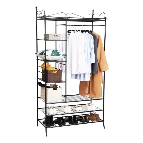 kleiderschrank-faltschrank-garderobe-schwarz-vorhang-weiss-schwarz-metall-4