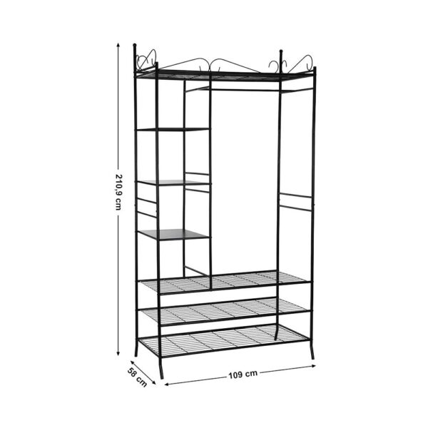 kleiderschrank-faltschrank-garderobe-schwarz-vorhang-weiss-schwarz-metall-5