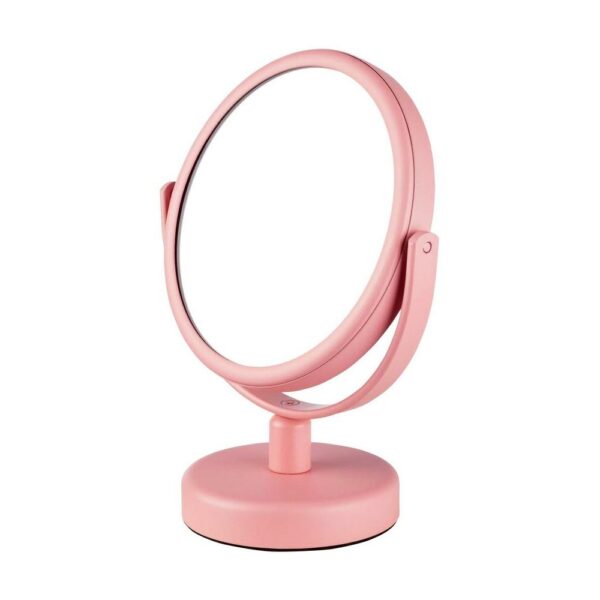 miomare-kosmetikspiegel-schminkspiegel-rosa-drehbar-2