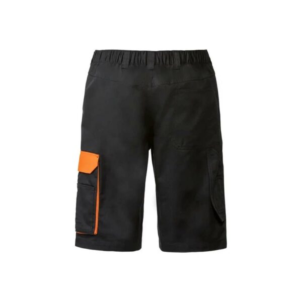 parkside-arbeitshose-bermuda-herren-mit-taschen-schwarz-baumwolle-orange-2