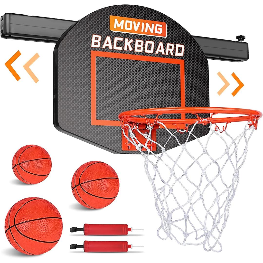 Basketballkorb mit Ball Schnellaufbau für Kinder ab3Jahren Drinnen und  Draussen