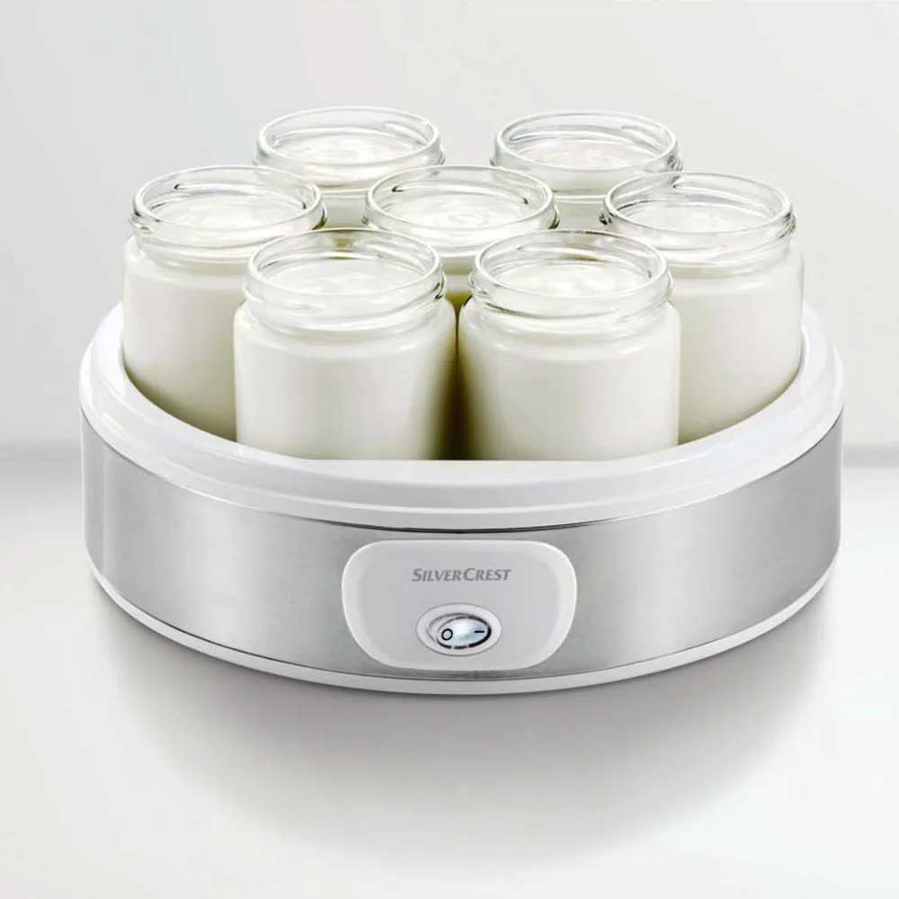 SILVERCREST Joghurtbereiter Yoghurtmaker Biologisch Naturjoghurt