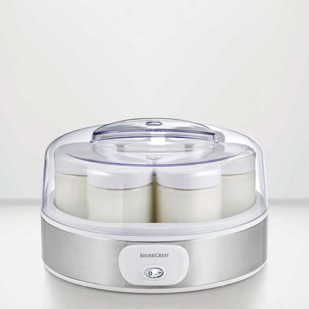 SILVERCREST Joghurtbereiter Yoghurtmaker Biologisch Naturjoghurt