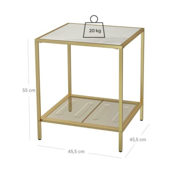 songmics-couchtisch-beistelltisch-klein-gold-weiss-marmoroptik-6